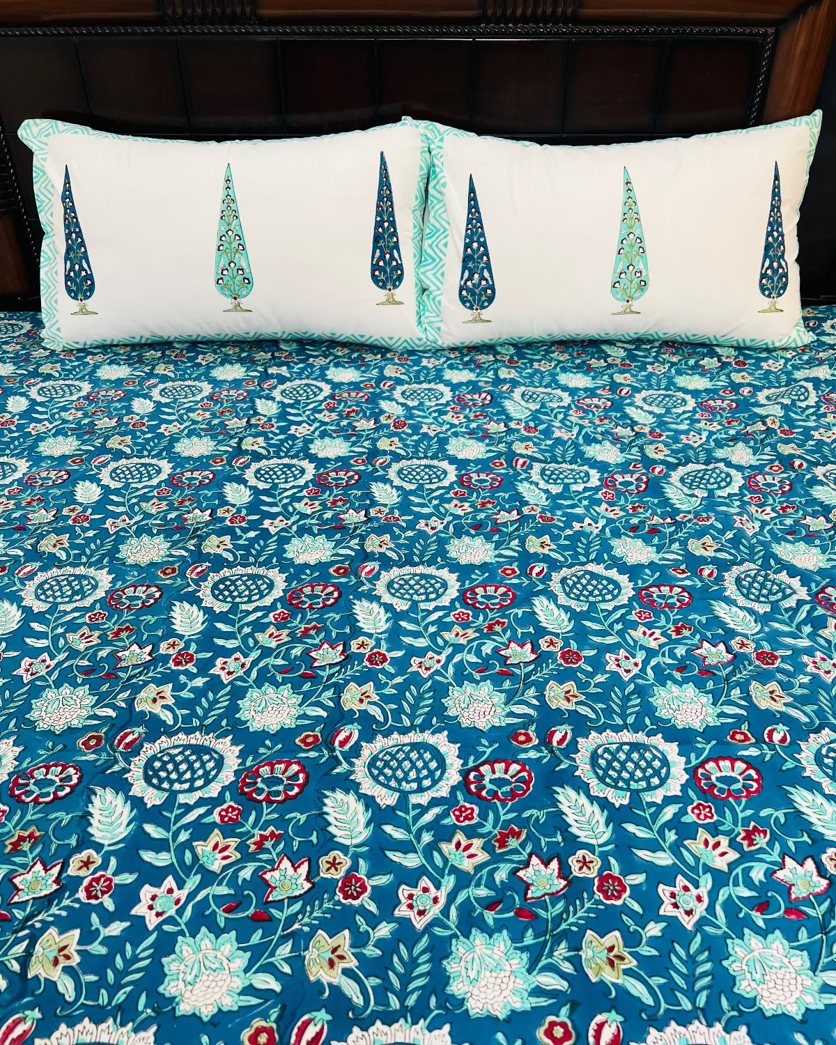 Rajwada Elegance Cotton Bedsheet Set