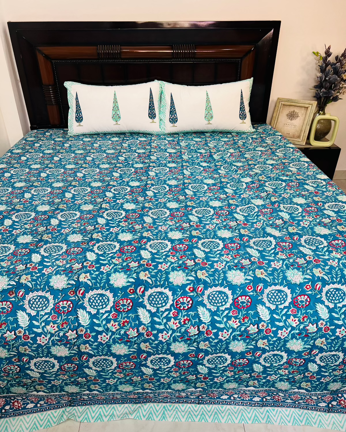 Rajwada Elegance Cotton Bedsheet Set