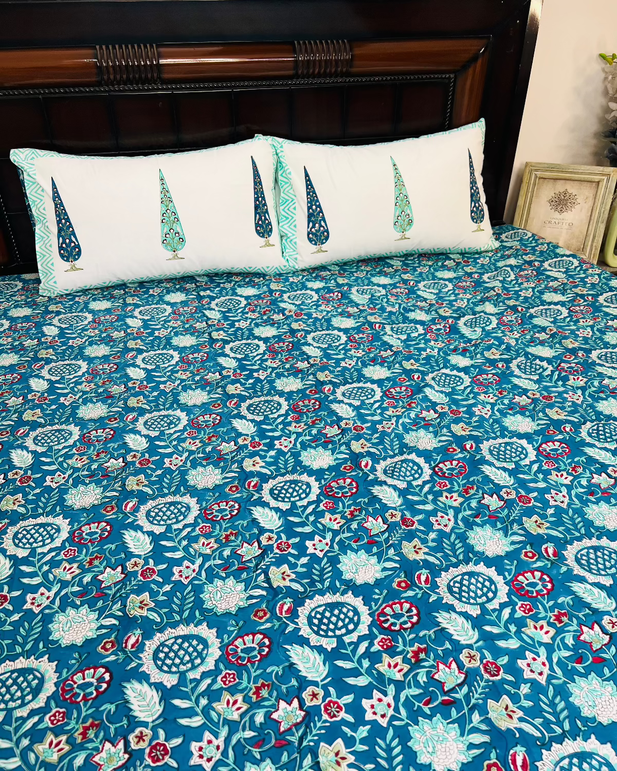 Rajwada Elegance Cotton Bedsheet Set