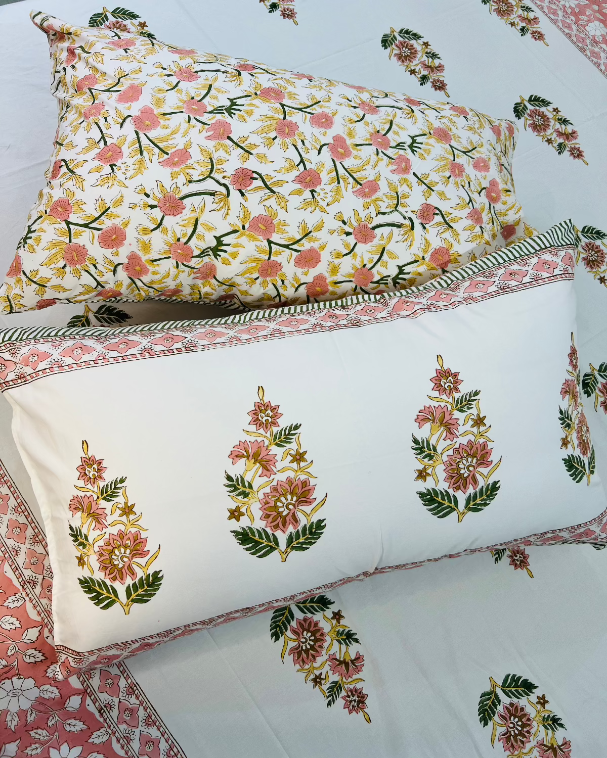 Ruhaani Cotton Bedsheet Set