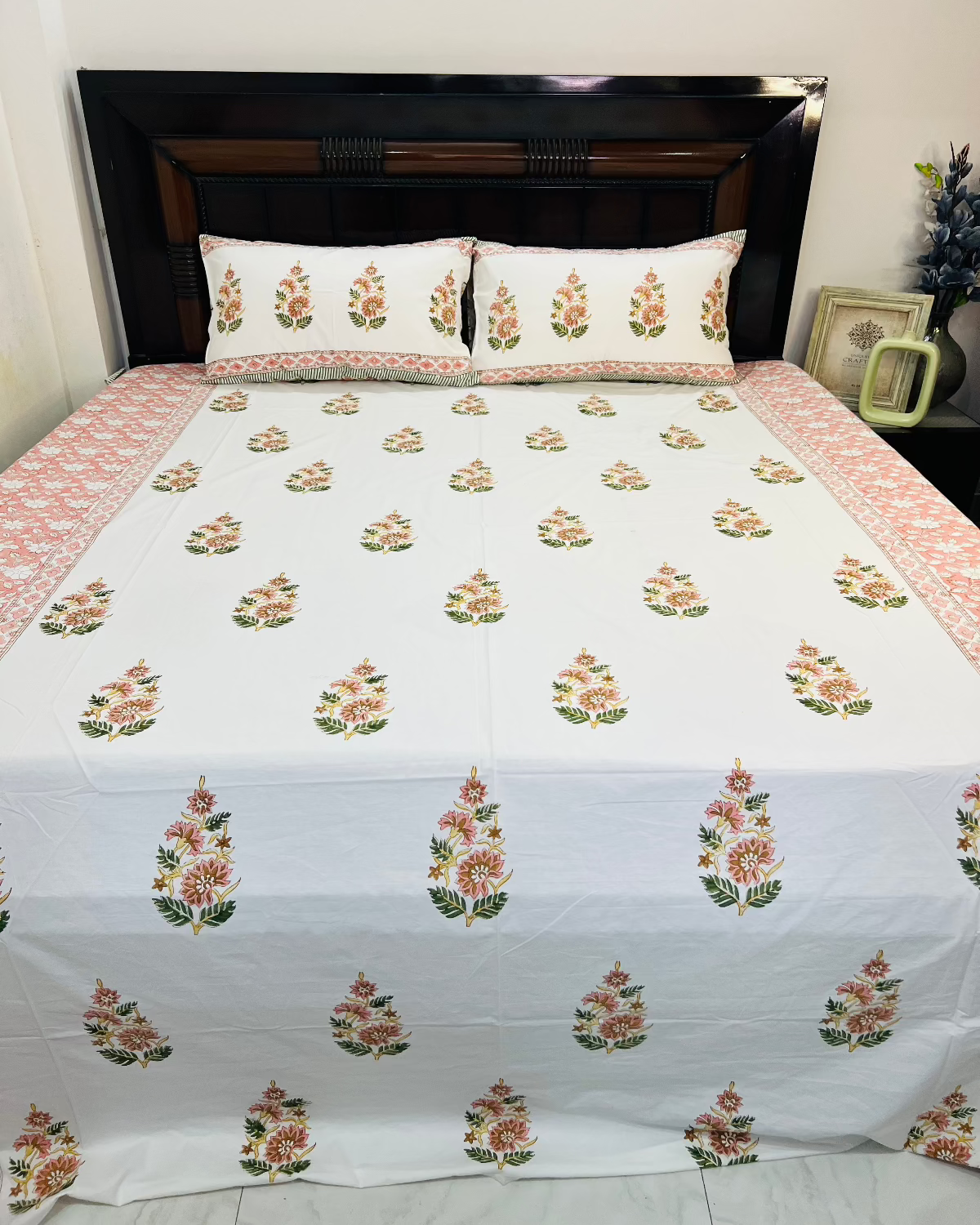 Ruhaani Cotton Bedsheet Set