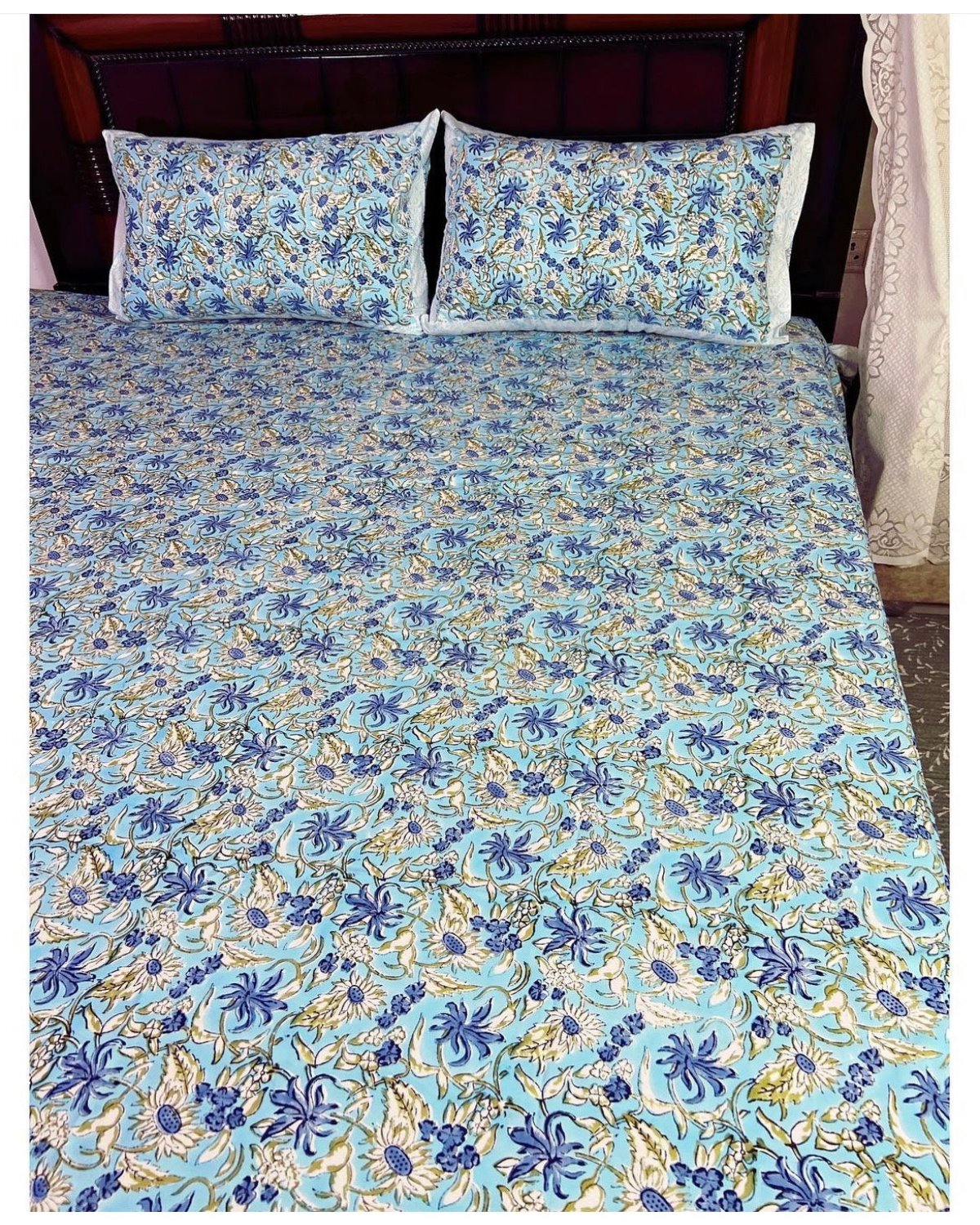Ananta Kriti Cotton Bedsheet Set