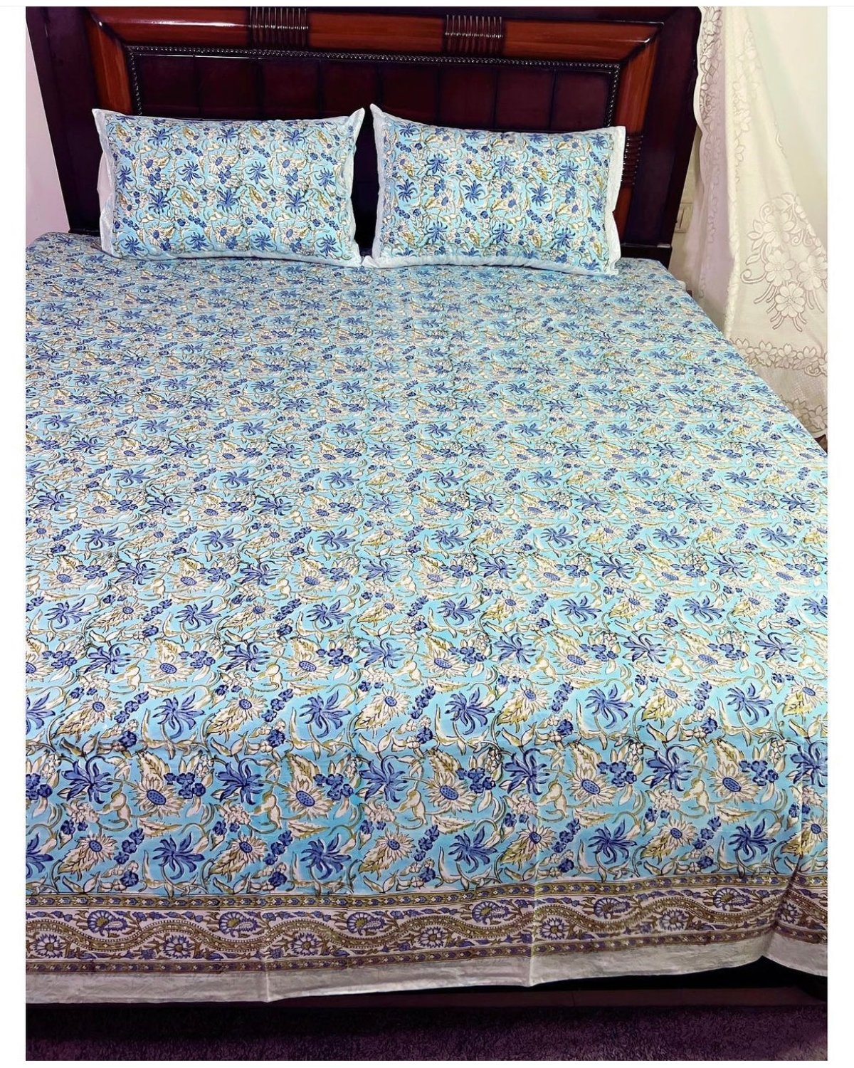 Ananta Kriti Cotton Bedsheet Set