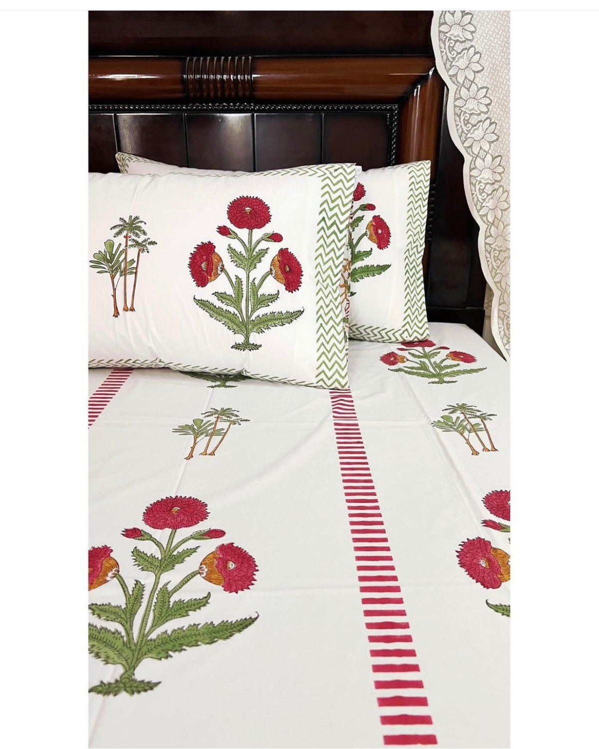 Rosa Cotton Bedsheet Set