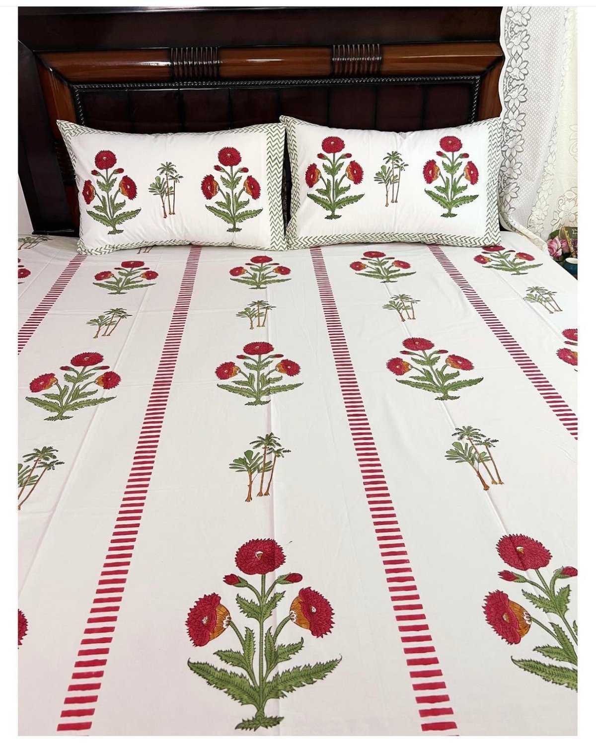 Rosa Cotton Bedsheet Set