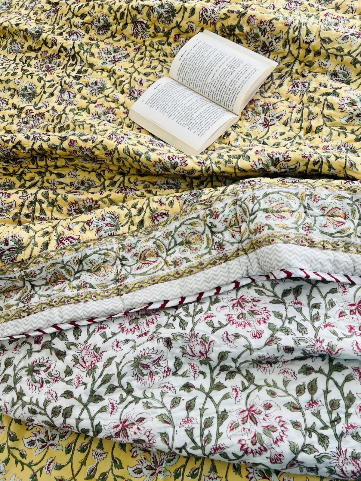 floral jaipuri bedding set online