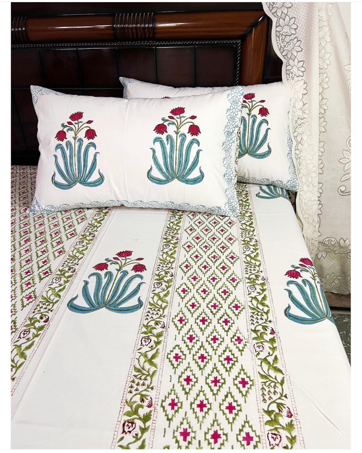Manorama Cotton Bedsheet Set