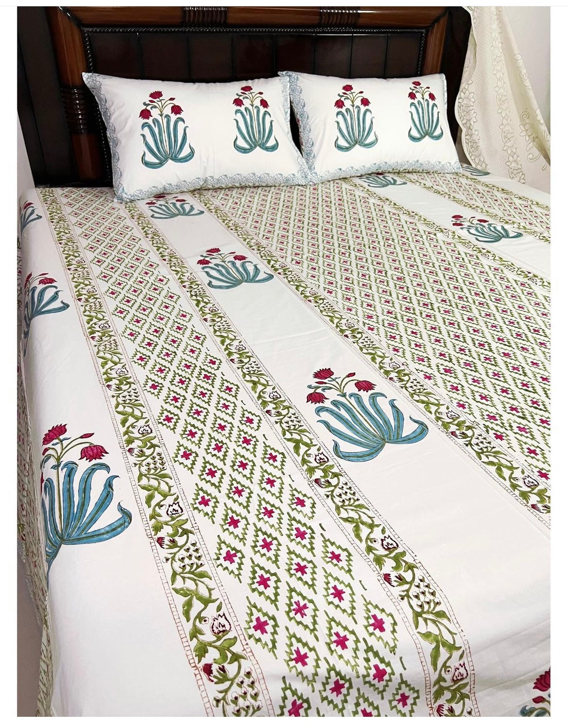 Manorama Cotton Bedsheet Set