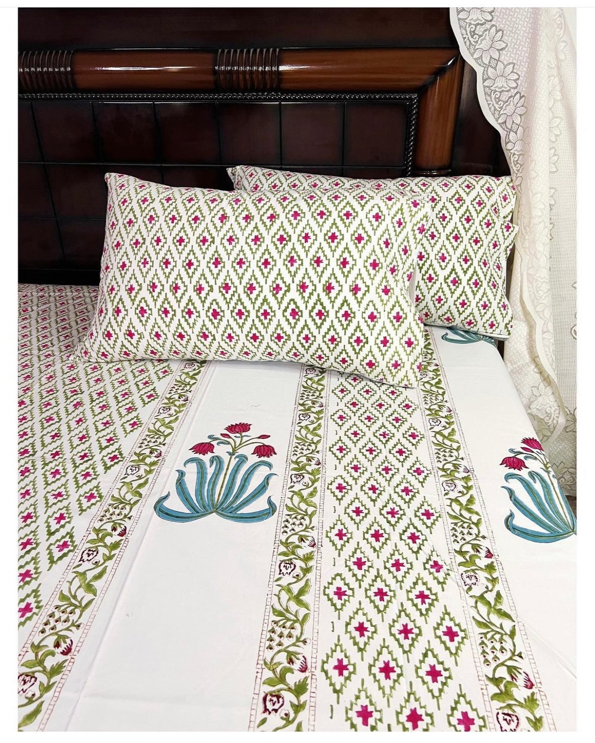 Manorama Cotton Bedsheet Set