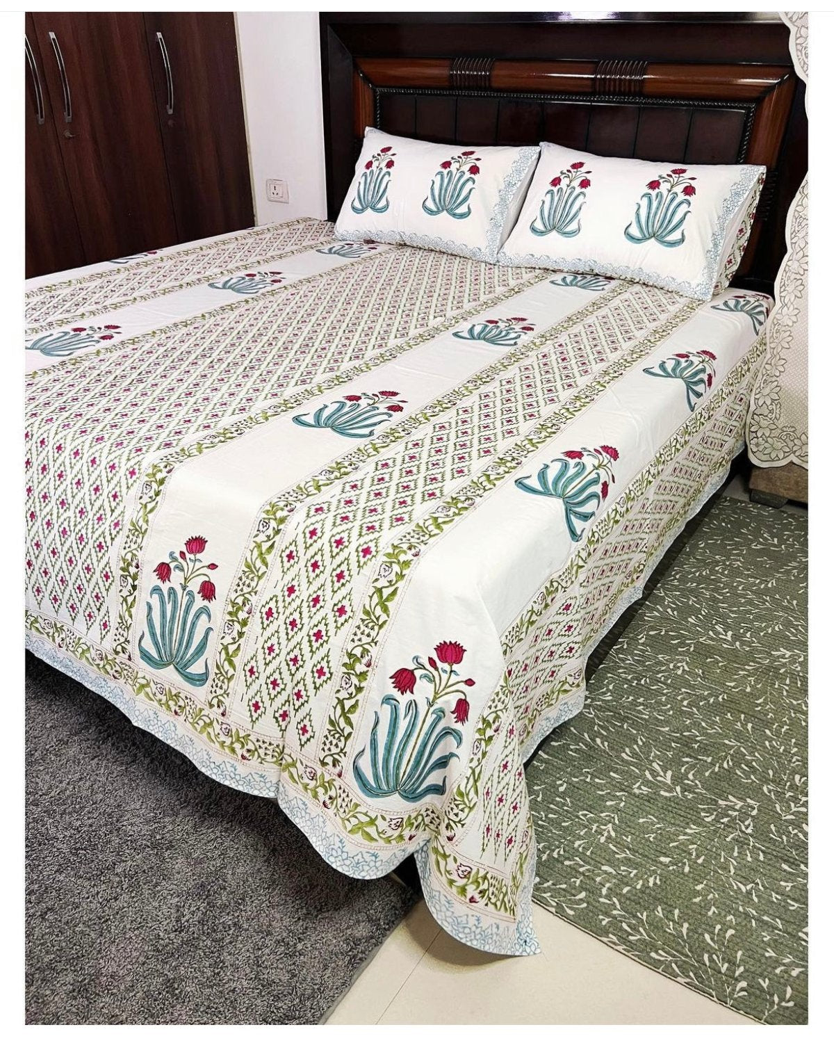 Manorama Cotton Bedsheet Set
