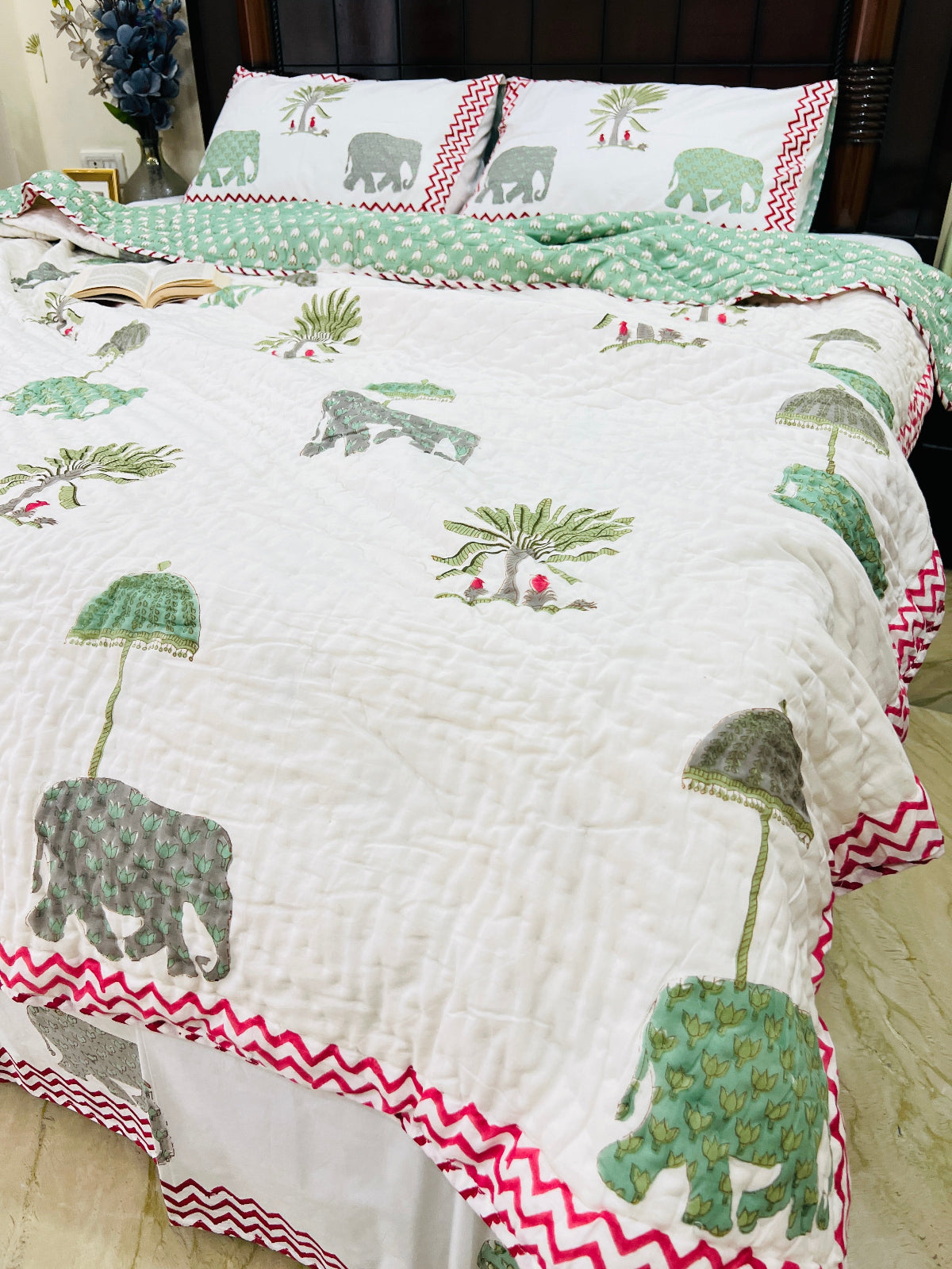 Heritage Harmony Jaipur handblock print on soft cotton fabric